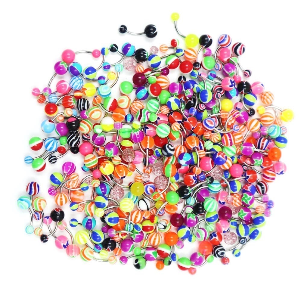 Mystery 20 Belly Button Ring Bundle !